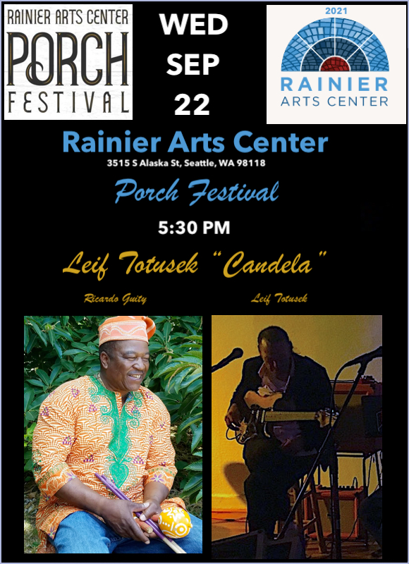 SEP 22 Leif Totusek Rainier Art Center